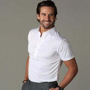 Collars & Co. NWT Semi-Spread Collar Polo Relaxed Fit - Size 2XL